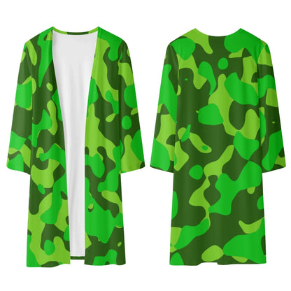 langer-leichter-lime-green-camouflage-kimono-cardigan-cardigan-jlr-design-64610 - JLR Design