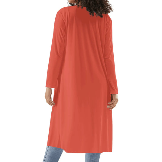 langer-leichter-orange-red-kimono-cardigan-cardigan-jlr-design-41855 - JLR Design