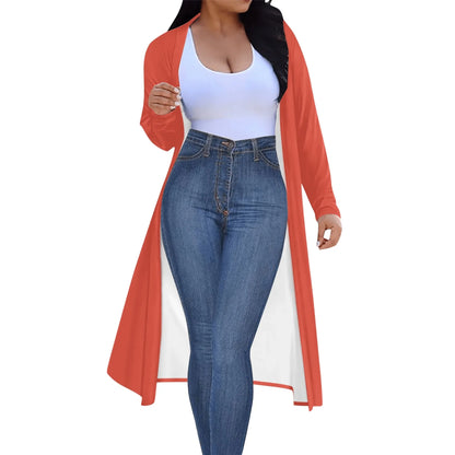 langer-leichter-orange-red-kimono-cardigan-cardigan-jlr-design-43747 - JLR Design