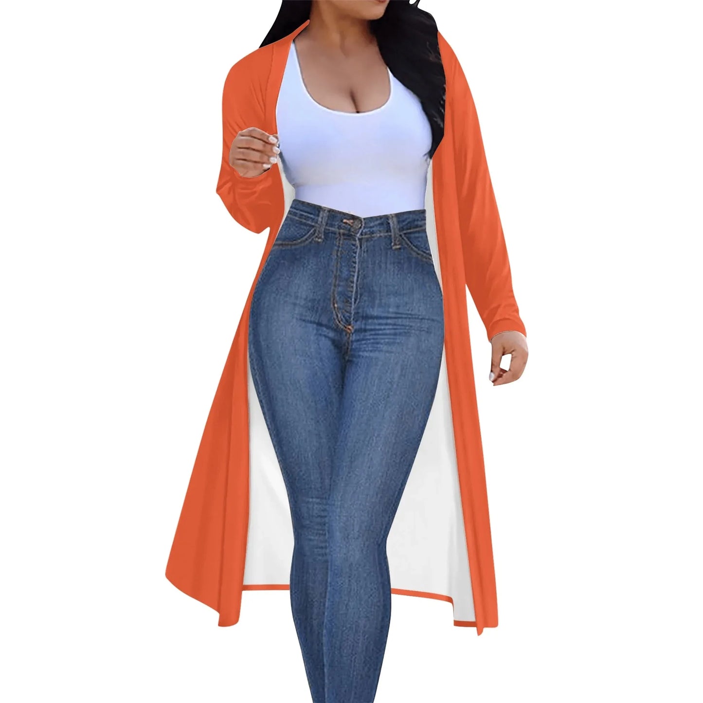 langer-leichter-outrageous-orange-kimono-cardigan-cardigan-jlr-design-12001 - JLR Design