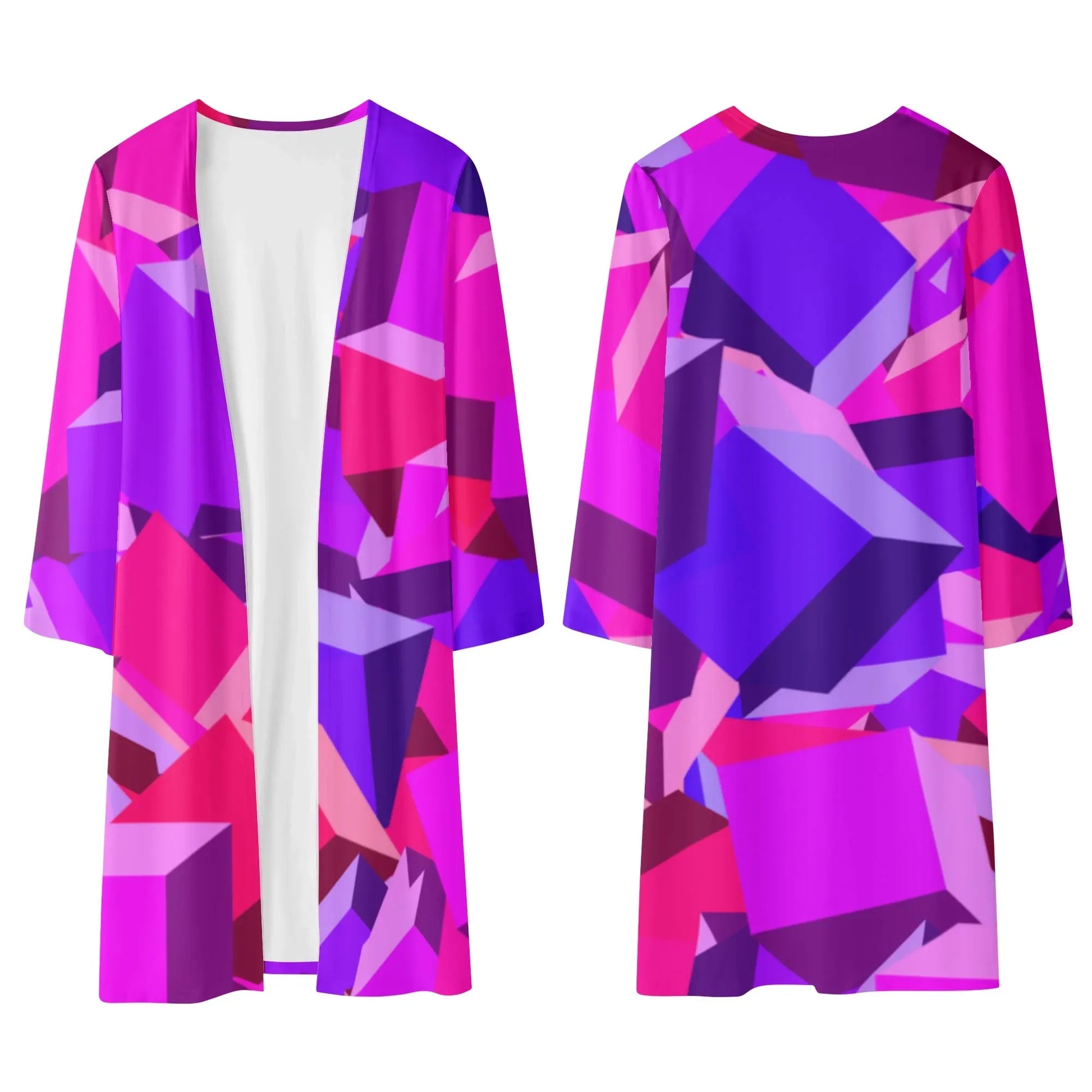 langer-leichter-pink-cube-kimono-cardigan-cardigan-jlr-design-15477 - JLR Design