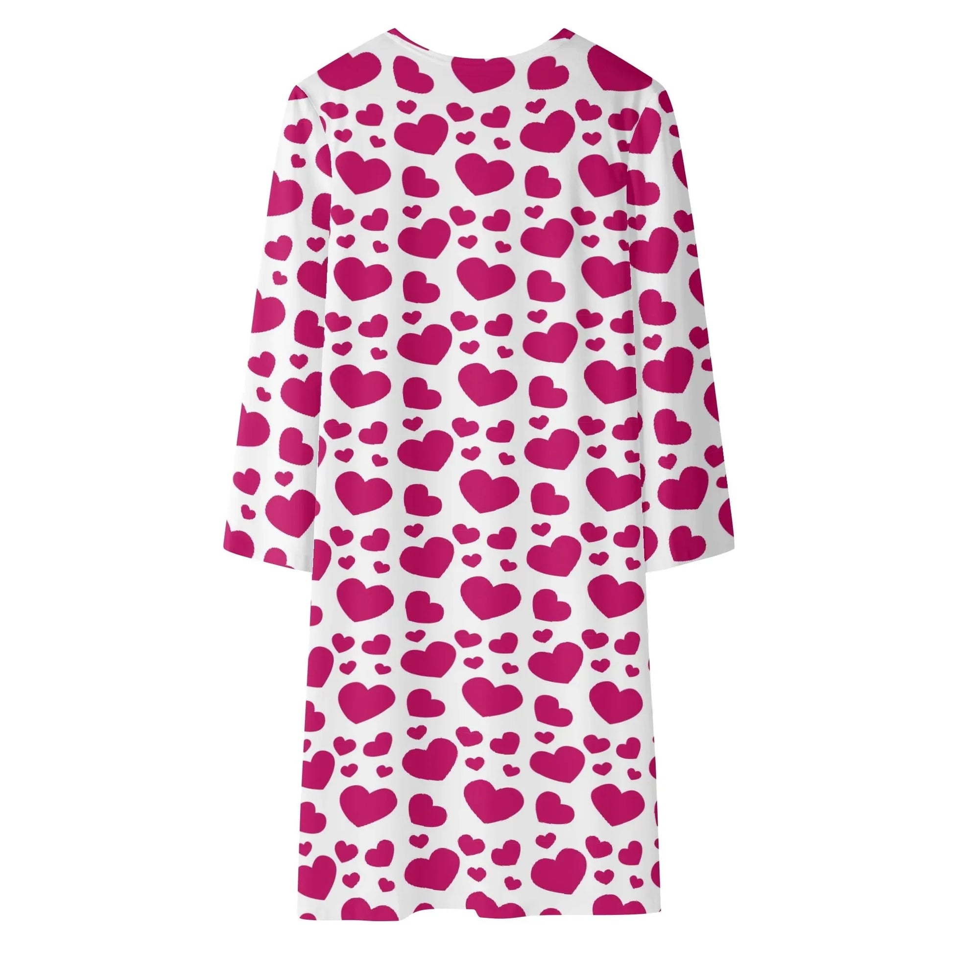 langer-leichter-pink-hearts-kimono-cardigan-cardigan-jlr-design-18099 - JLR Design