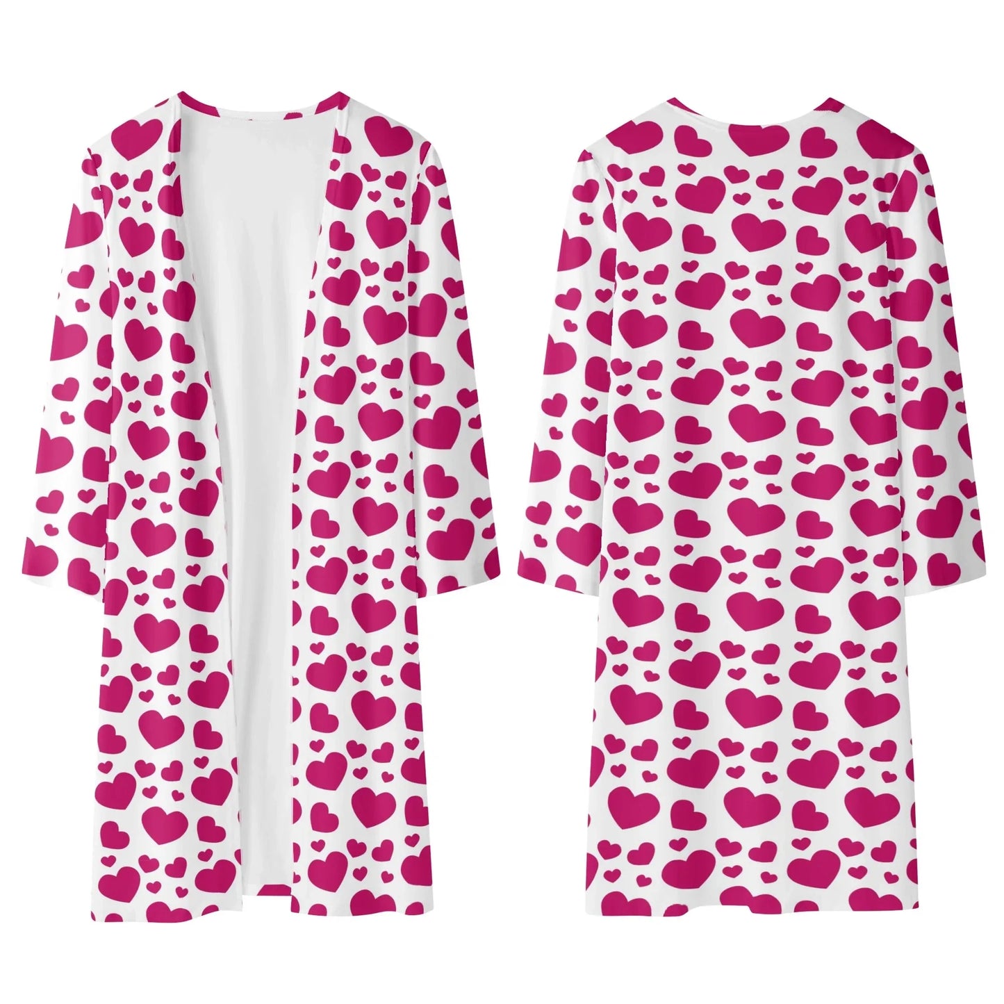 langer-leichter-pink-hearts-kimono-cardigan-cardigan-jlr-design-90849 - JLR Design