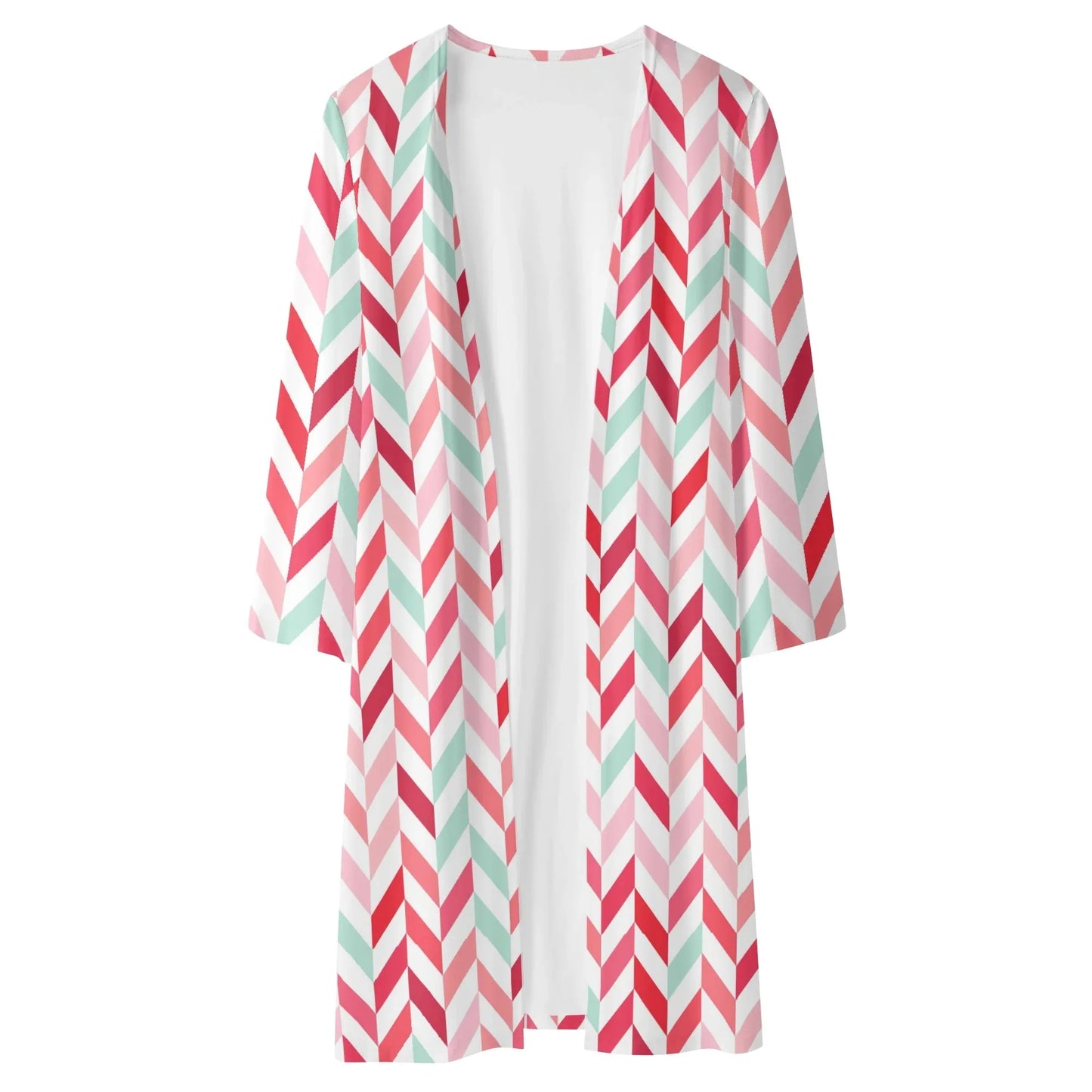 langer-leichter-pink-lines-kimono-cardigan-cardigan-jlr-design-53121 - JLR Design
