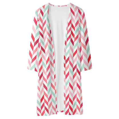 langer-leichter-pink-lines-kimono-cardigan-cardigan-jlr-design-53121 - JLR Design