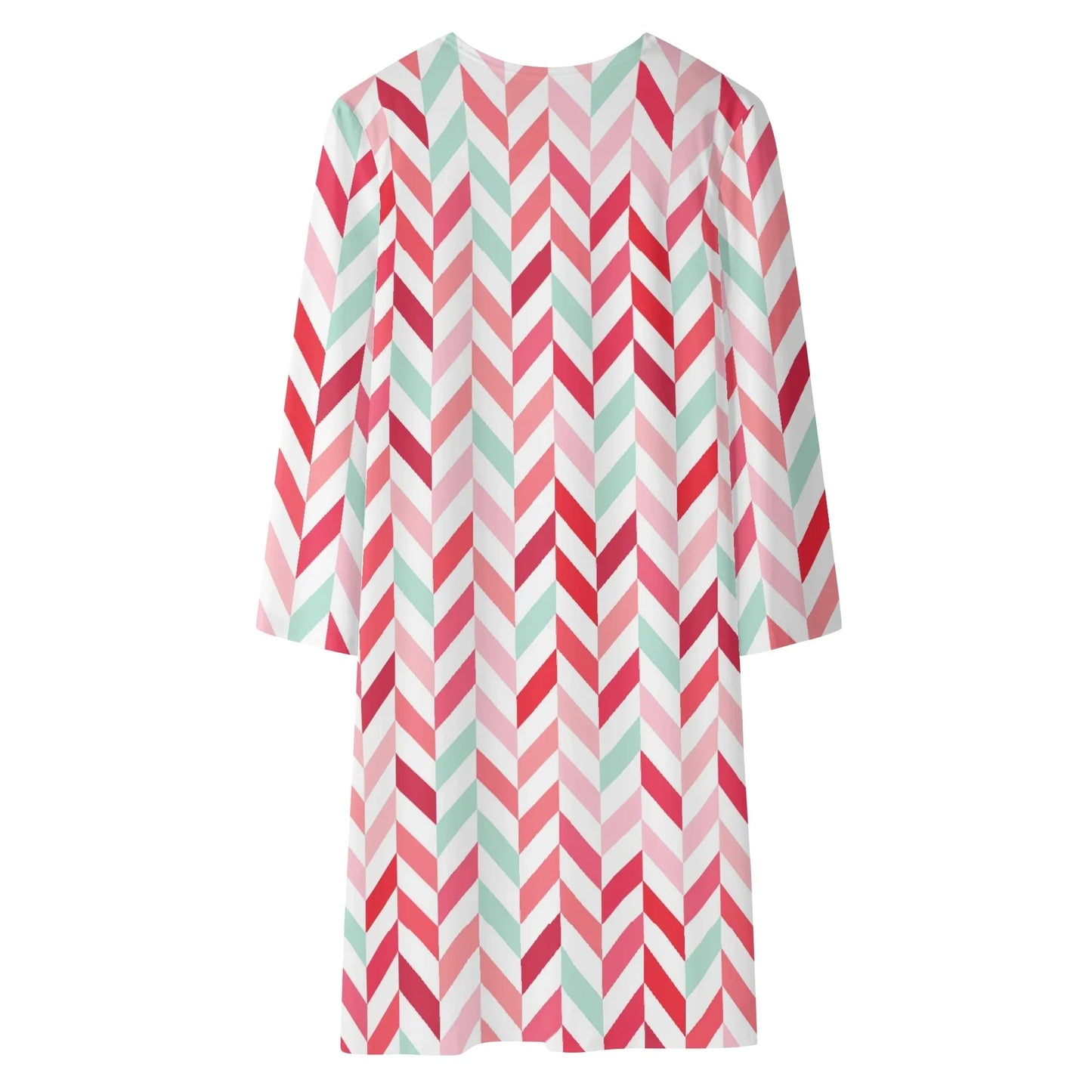 langer-leichter-pink-lines-kimono-cardigan-cardigan-jlr-design-48069 - JLR Design