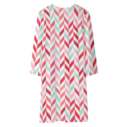 langer-leichter-pink-lines-kimono-cardigan-cardigan-jlr-design-48069 - JLR Design