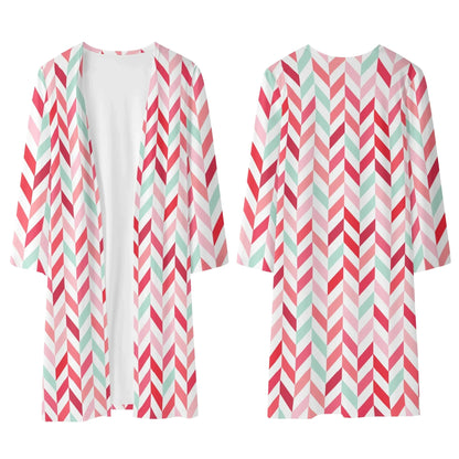langer-leichter-pink-lines-kimono-cardigan-cardigan-jlr-design-16826 - JLR Design