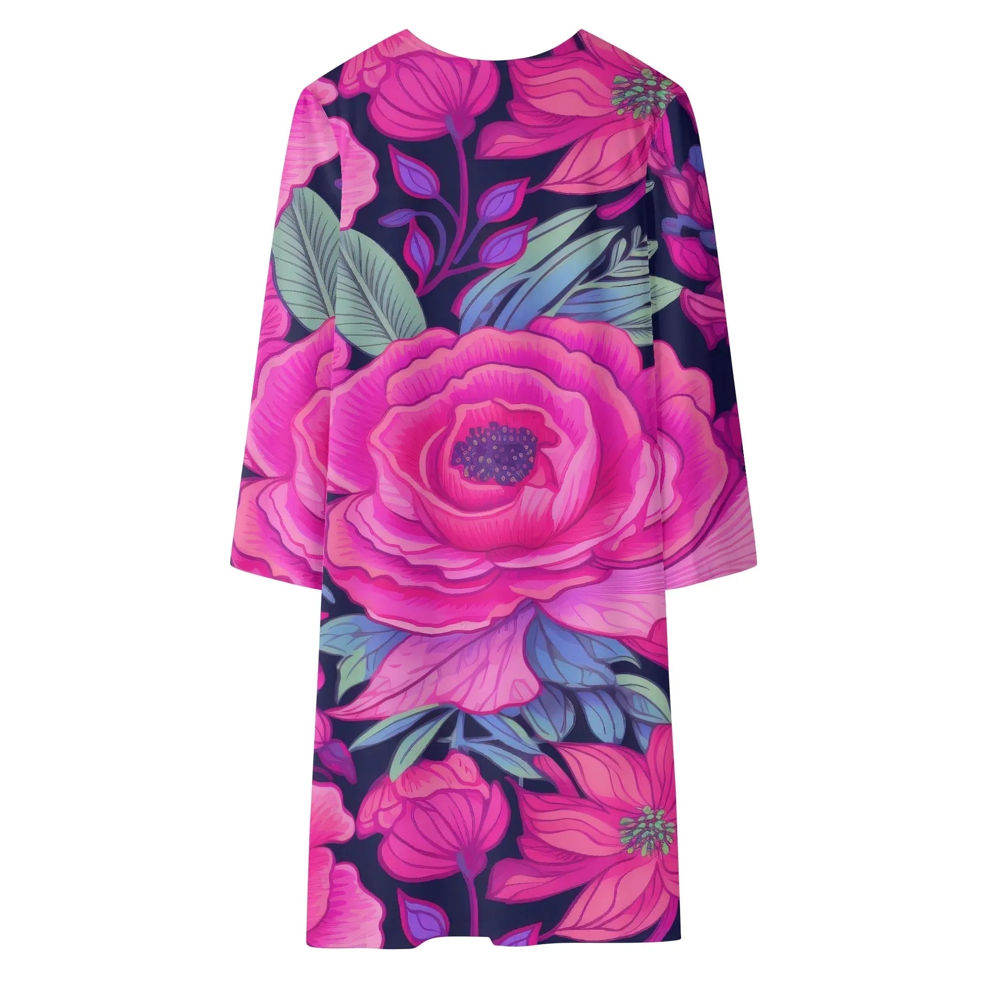 langer-leichter-pink-rose-kimono-cardigan-cardigan-jlr-design-73968 - JLR Design