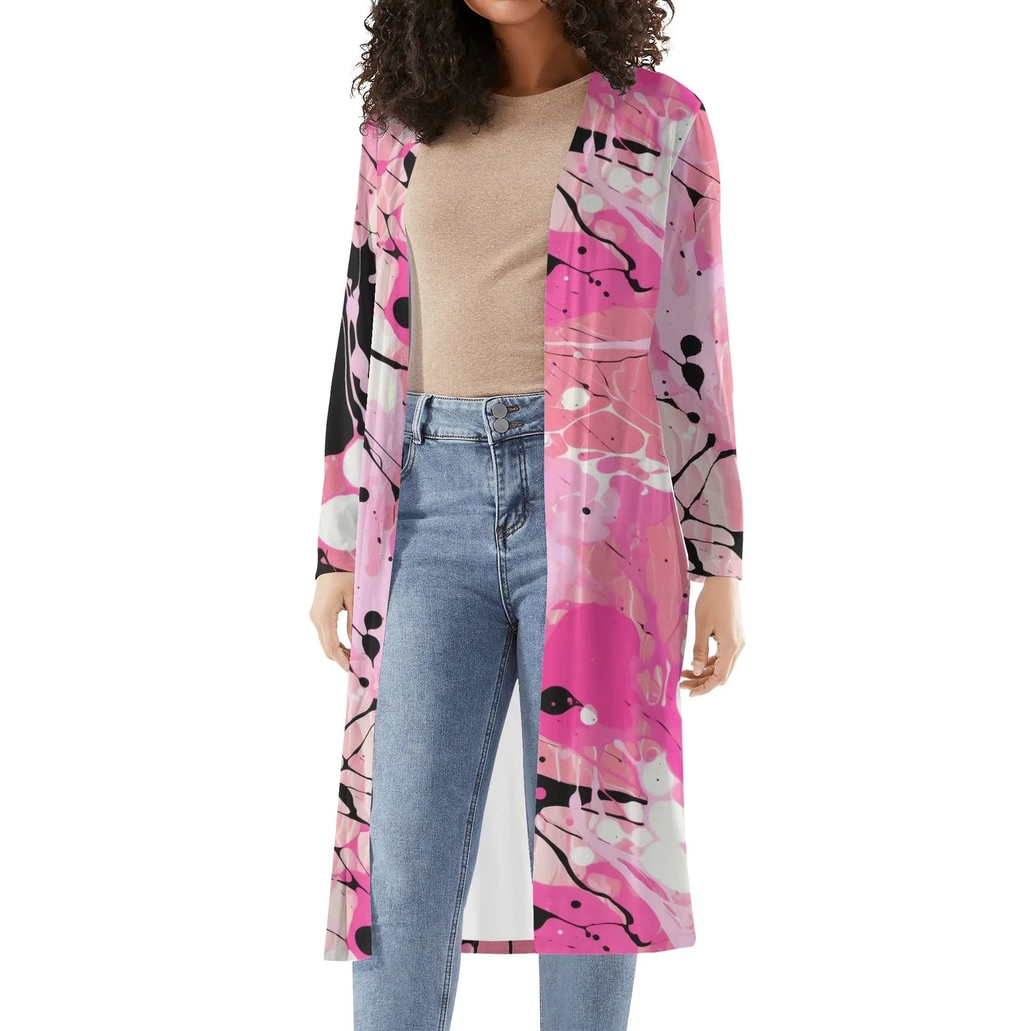 langer-leichter-pink-splash-kimono-cardigan-cardigan-jlr-design-28508 - JLR Design