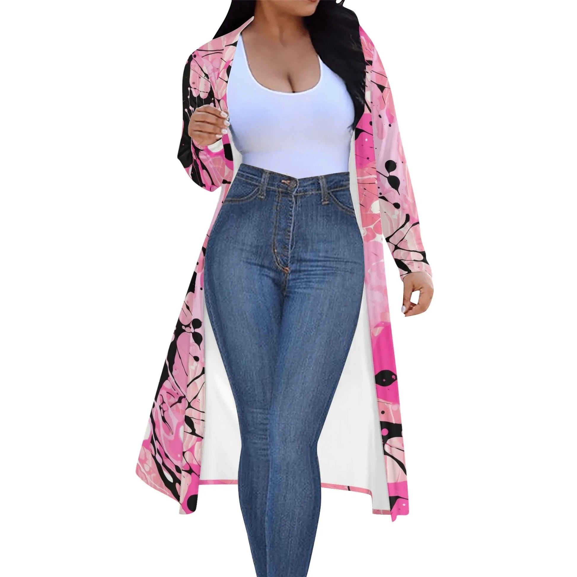 langer-leichter-pink-splash-kimono-cardigan-cardigan-jlr-design-66829 - JLR Design