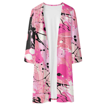 langer-leichter-pink-splash-kimono-cardigan-cardigan-jlr-design-64997 - JLR Design