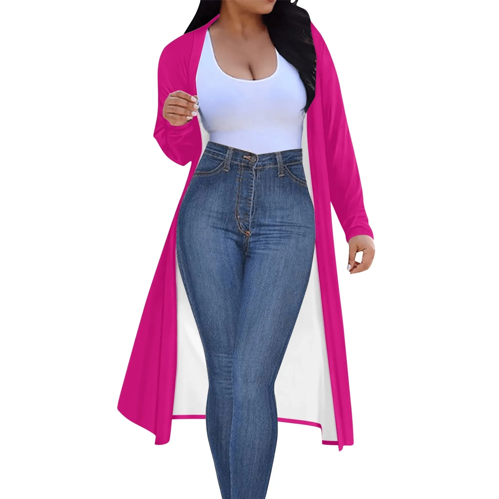 langer-leichter-pinker-kimono-cardigan-cardigan-jlr-design-26596 - JLR Design