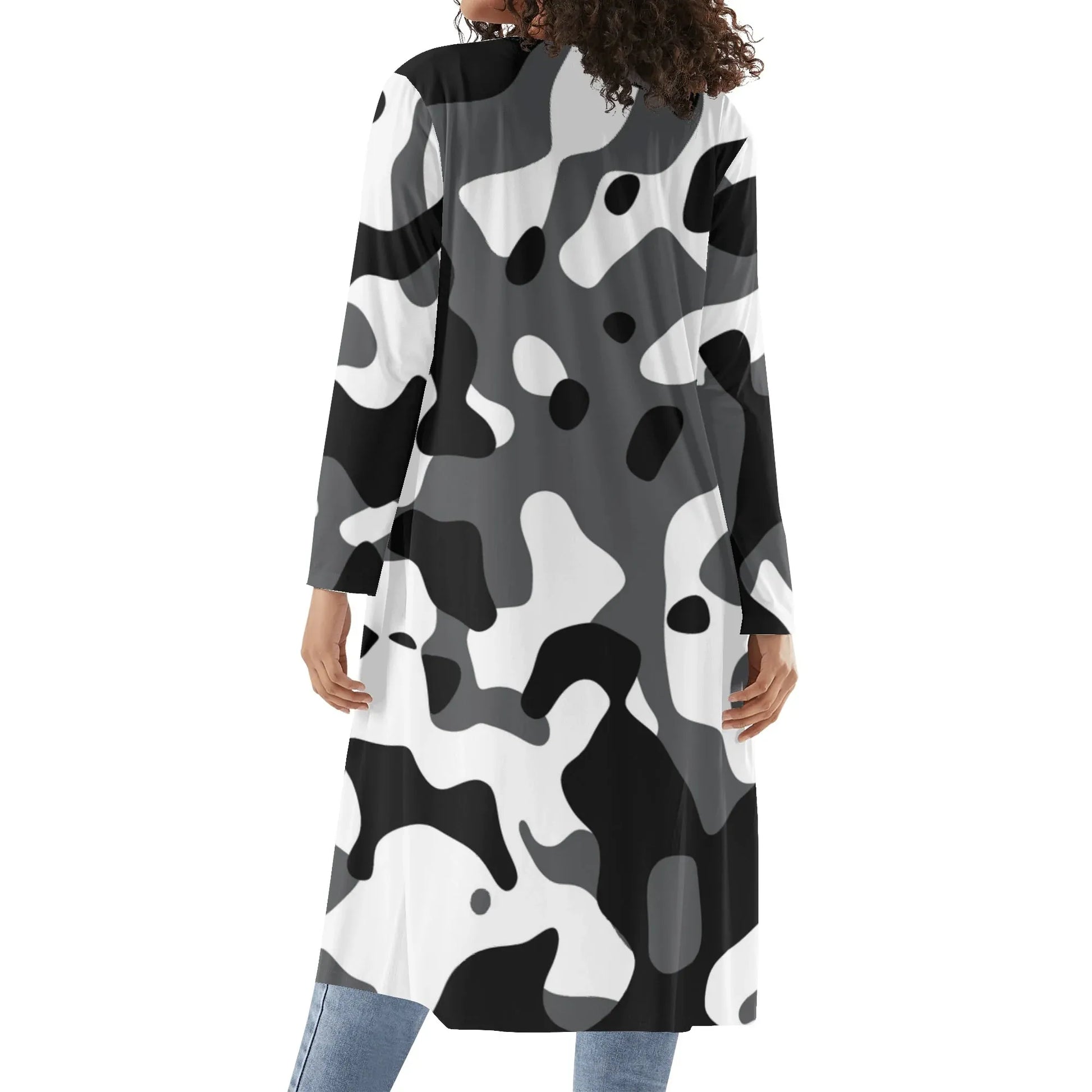 langer-leichter-schwarz-grau-weiss-camouflage-kimono-cardigan-cardigan-jlr-design-18056 - JLR Design