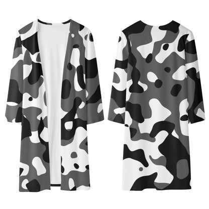 langer-leichter-schwarz-grau-weiss-camouflage-kimono-cardigan-cardigan-jlr-design-41764 - JLR Design