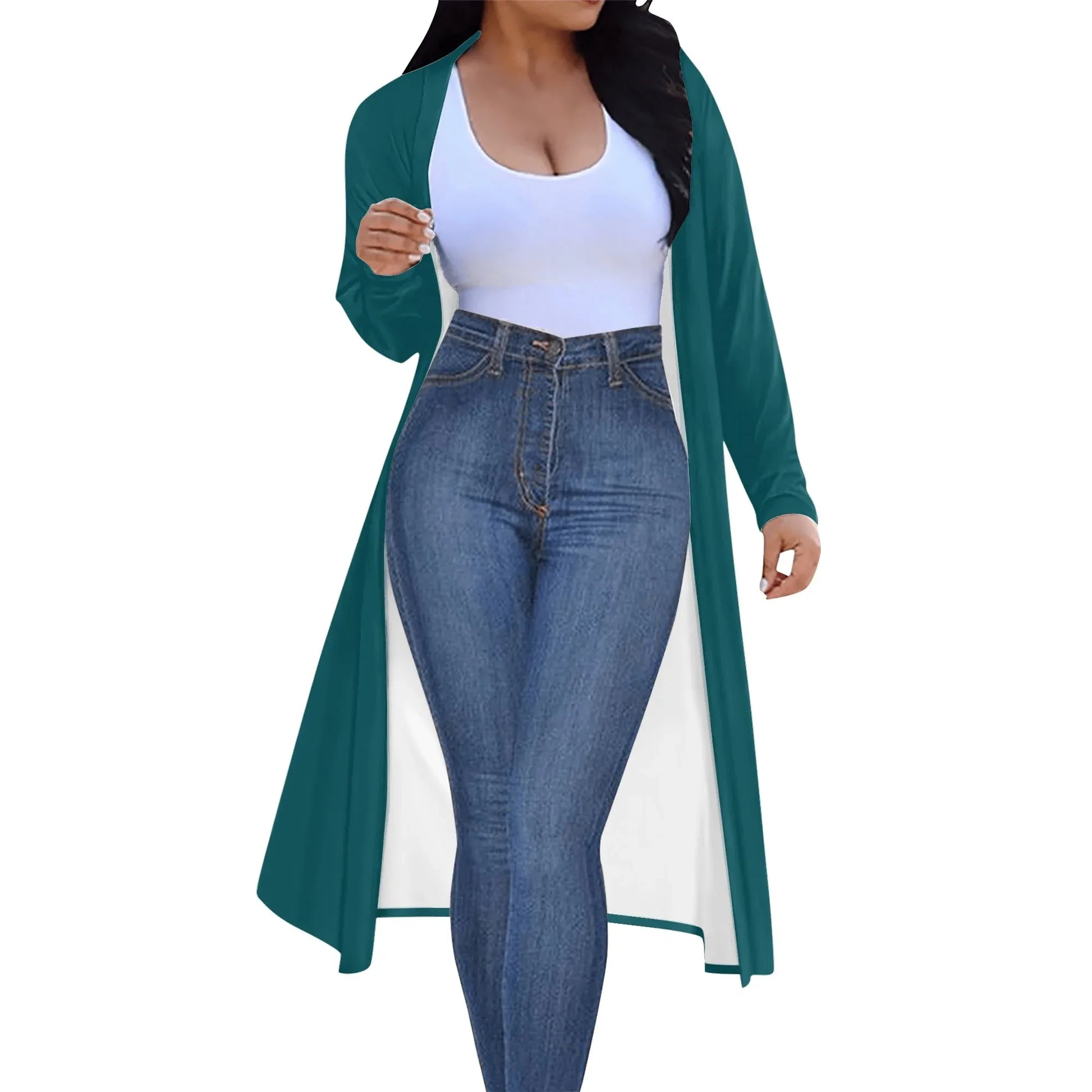 langer-leichter-sherpa-blue-kimono-cardigan-cardigan-jlr-design-95411 - JLR Design