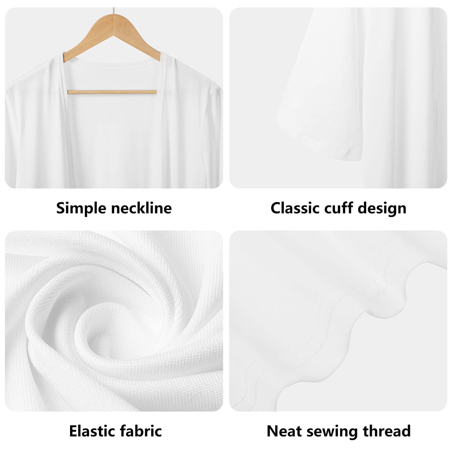 Langer leichter Soft Clouds Kimono Cardigan Cardigan JLR Design