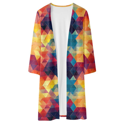 Langer leichter Triangle v2 Kimono Cardigan Cardigan JLR Design