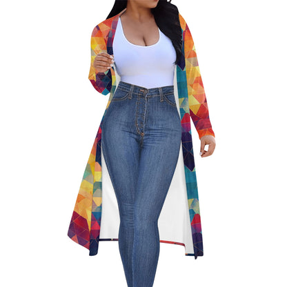 Langer leichter Triangle v2 Kimono Cardigan Cardigan JLR Design