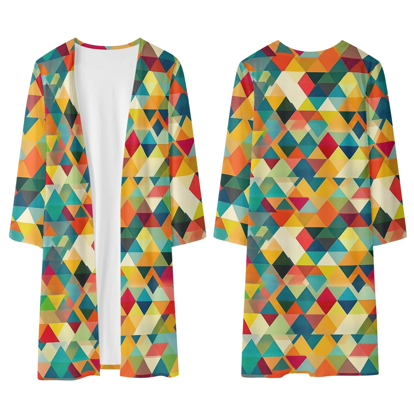 Langer leichter Triangle v5 Kimono Cardigan Cardigan JLR Design
