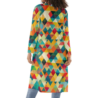 Langer leichter Triangle v5 Kimono Cardigan Cardigan JLR Design