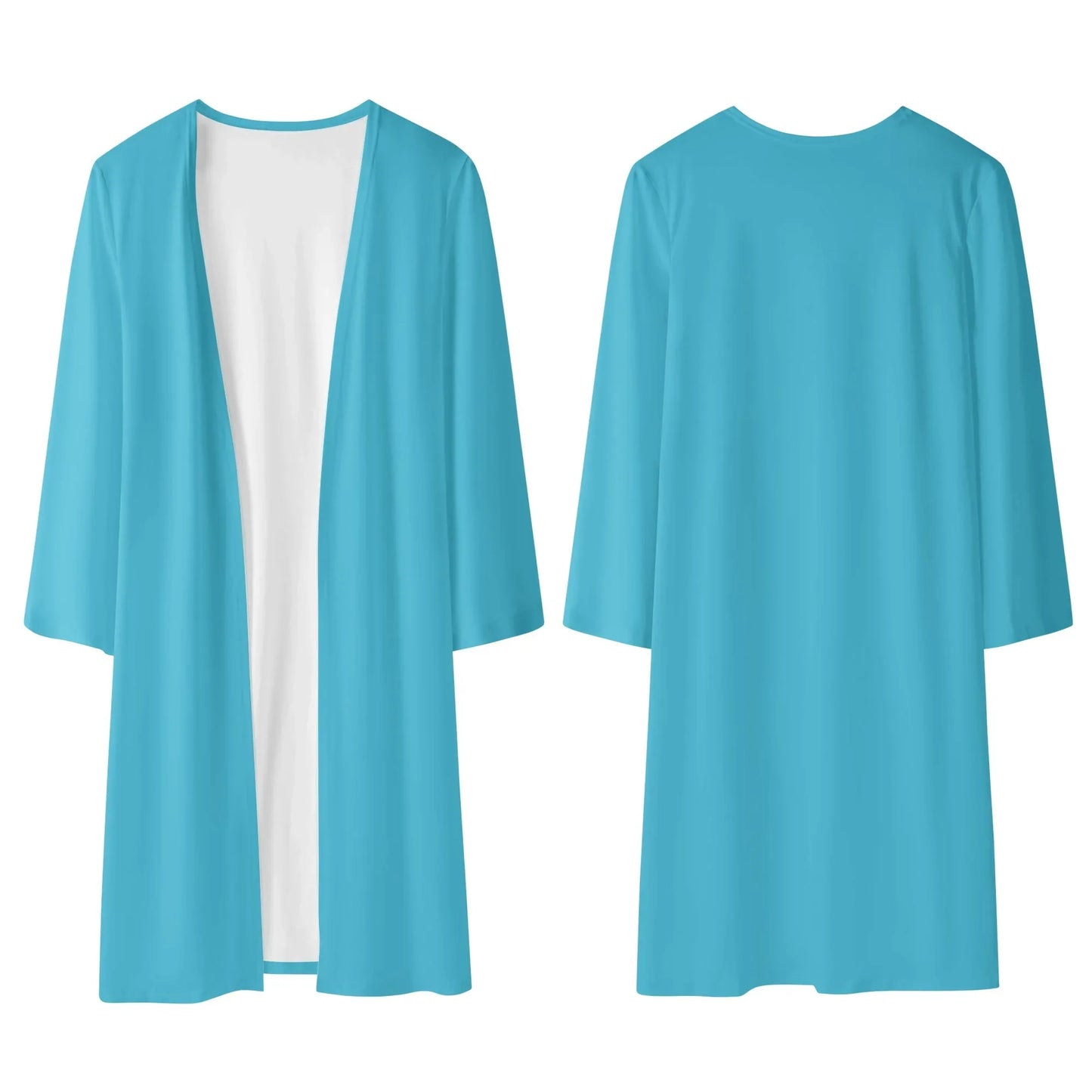langer-leichter-turkiser-kimono-cardigan-cardigan-jlr-design-39268 - JLR Design