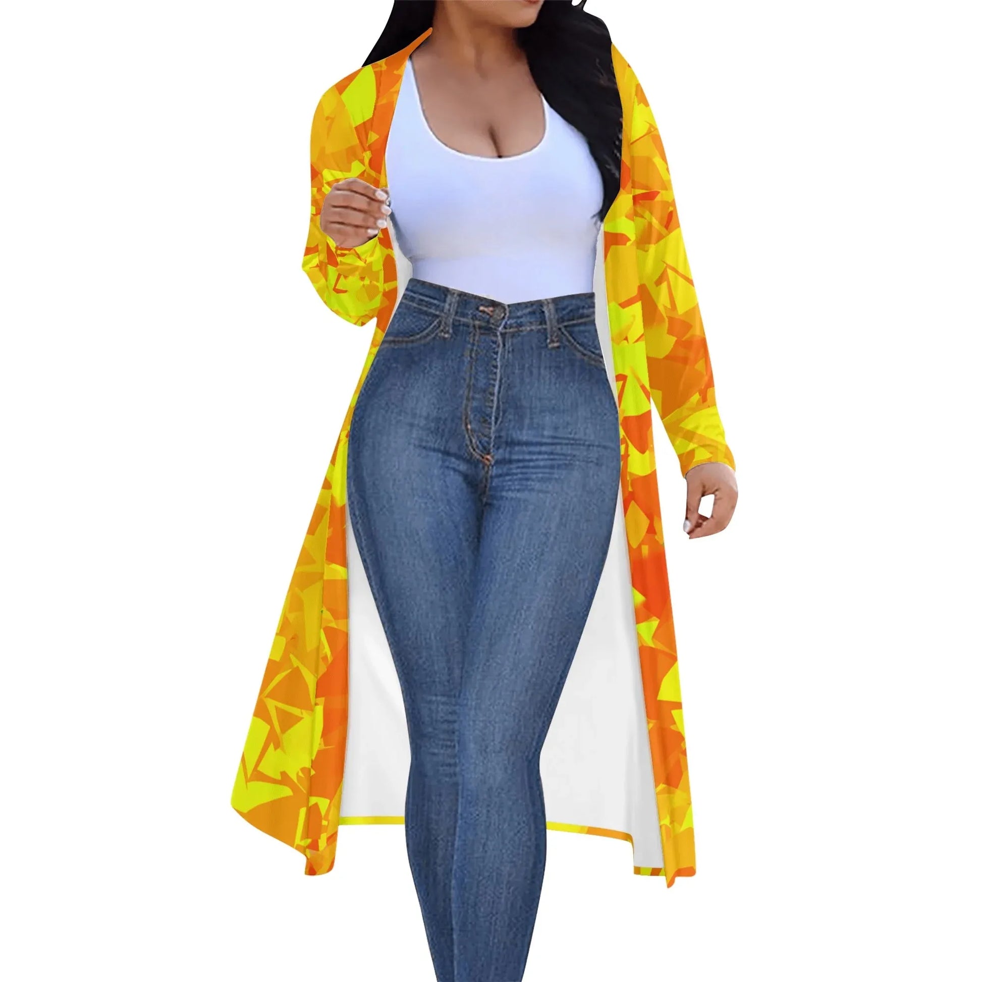 langer-leichter-yellow-crystal-kimono-cardigan-cardigan-jlr-design-35303 - JLR Design
