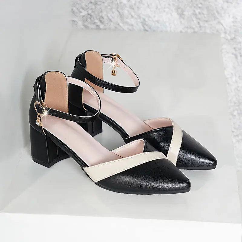 lassige-heels-mit-schnalle-high-heels-jlr-design-77280 - JLR Design