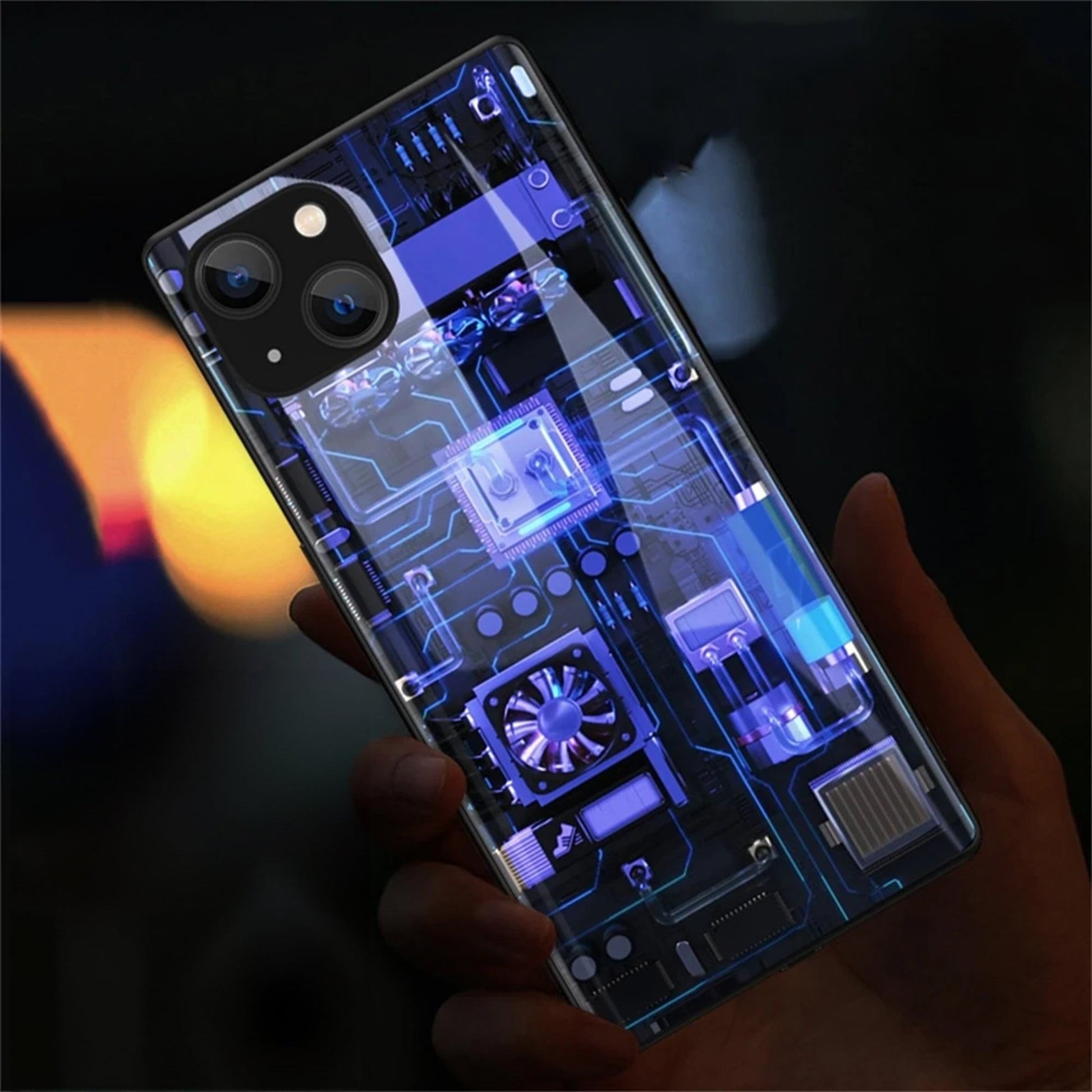 LED-Hülle für Samsung S24/S23/S22/Plus/Ultra im PCBA-Design Cover JLR Design