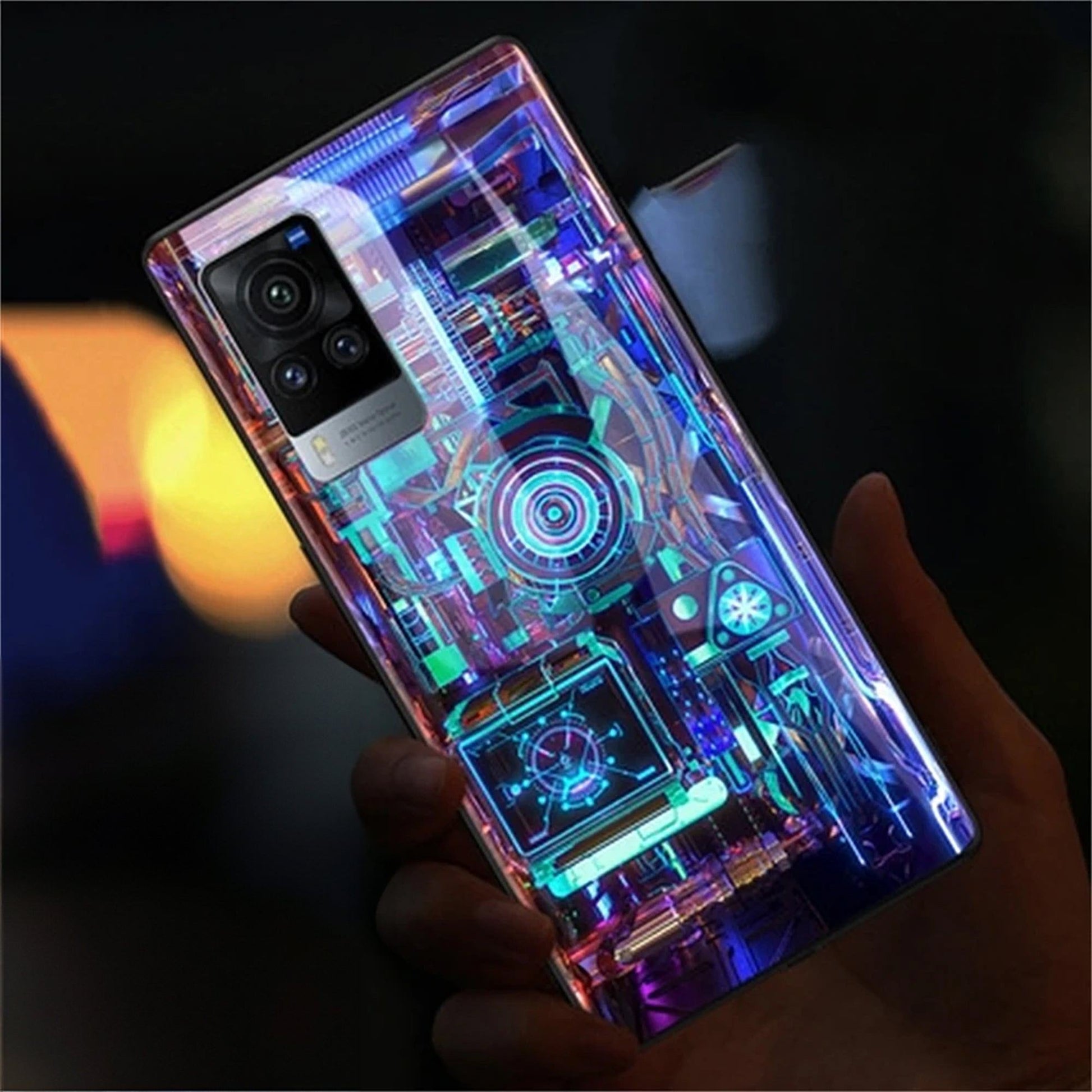 LED-Hülle für Samsung S24/S23/S22/Plus/Ultra im PCBA-Design Cover JLR Design