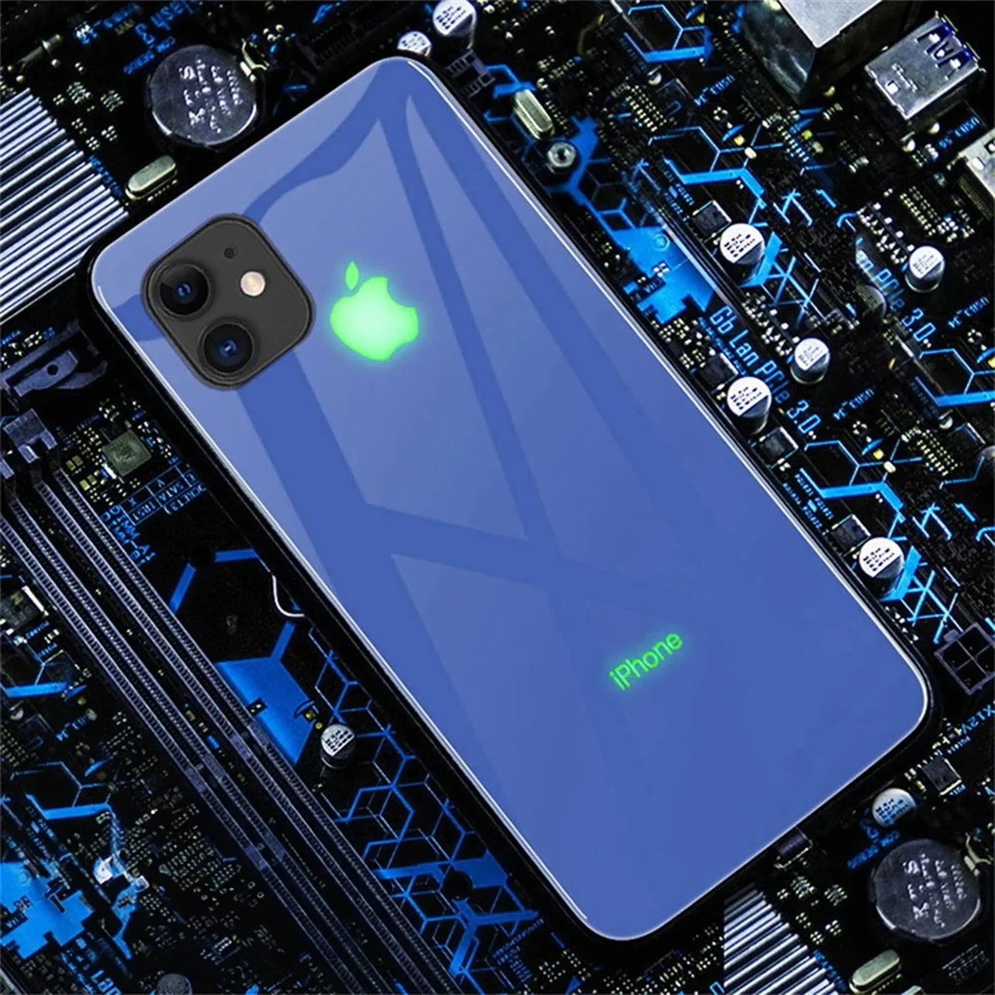 led-iphone-121314proplusmax-handyhulle-mit-leuchtendem-apple-logo-phone-case-jlr-design-34078 - JLR Design