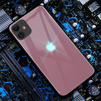 LED Iphone 12/13/14/Pro/Plus/Max Handyhülle mit leuchtendem Apple Logo Phone Case 37.99 Apple, Case, Cover, LED, Logo JLR Design