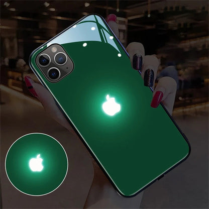 LED Iphone 12/13/14/Pro/Plus/Max Handyhülle mit leuchtendem Apple Logo Phone Case 37.99 Apple, Case, Cover, LED, Logo JLR Design