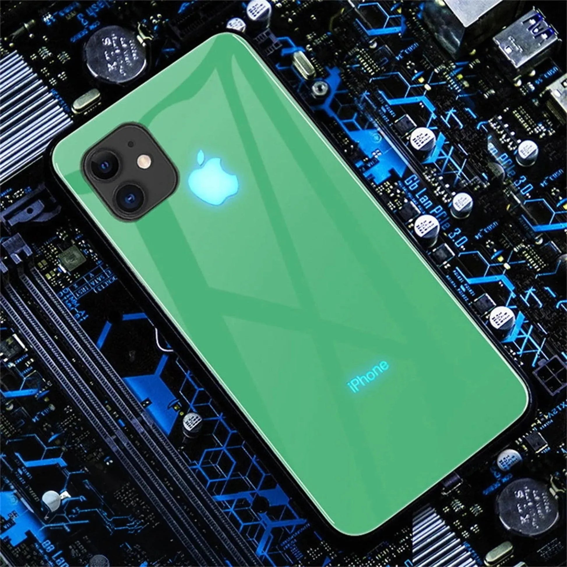 led-iphone-121314proplusmax-handyhulle-mit-leuchtendem-apple-logo-phone-case-jlr-design-31914 - JLR Design