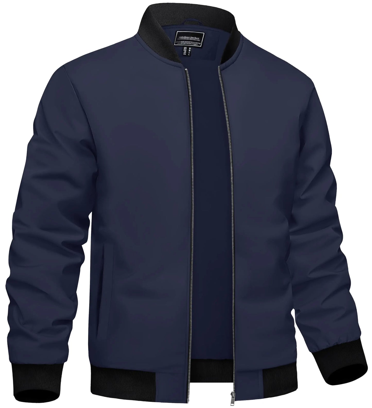 Leichte & wasserdichte Herren-Jacke – Ideal für Sport & Freizeit Bomberjacke JLR Design