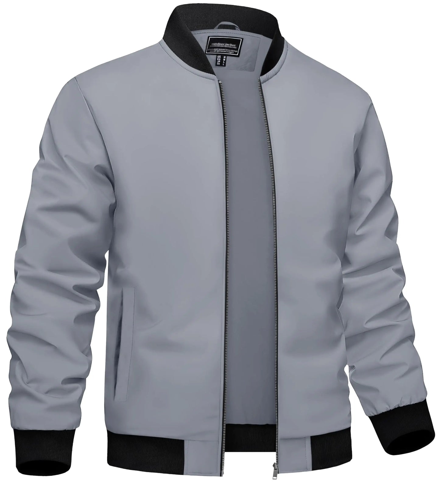 Leichte & wasserdichte Herren-Jacke – Ideal für Sport & Freizeit Bomberjacke JLR Design