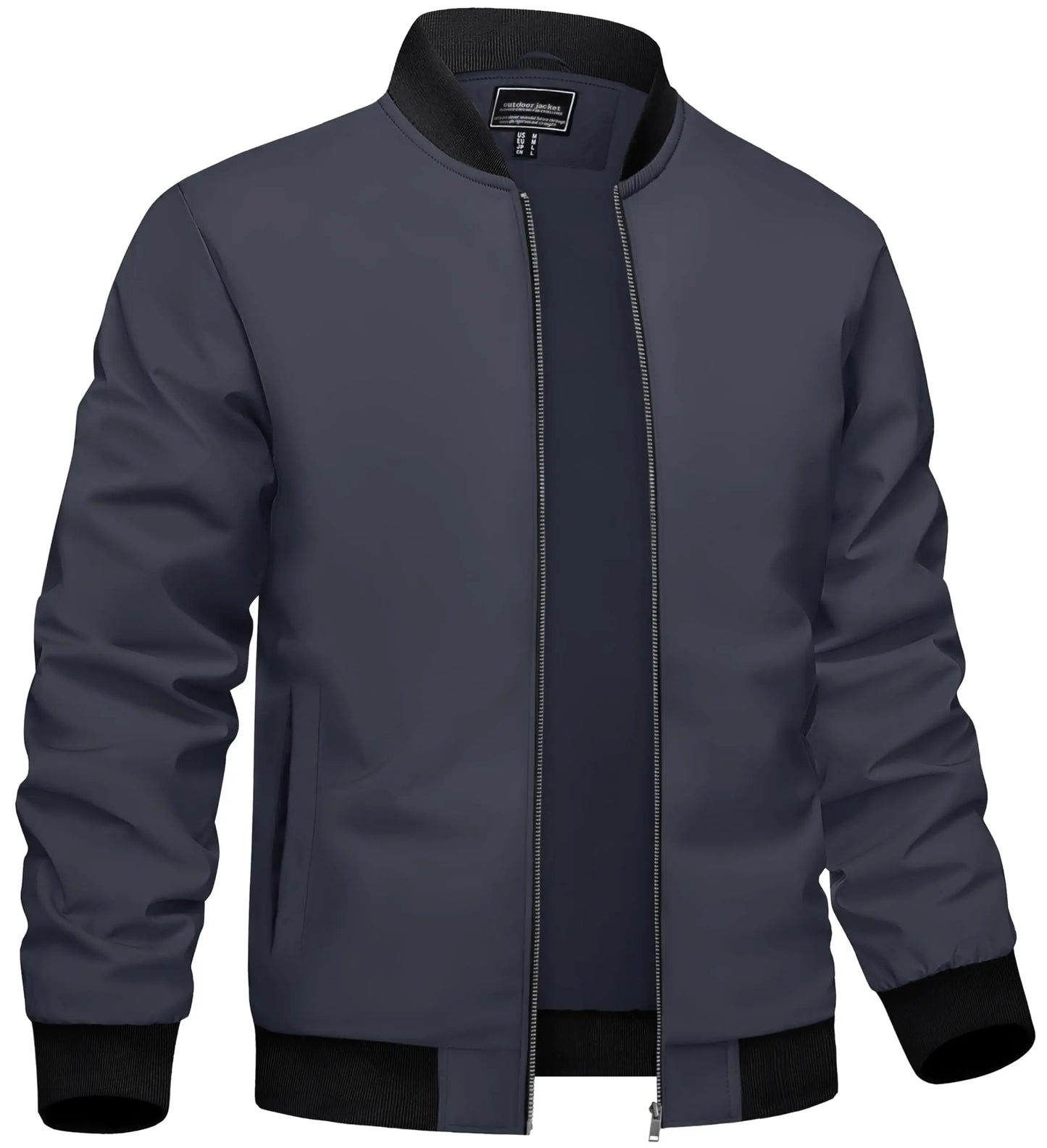 Leichte & wasserdichte Herren-Jacke – Ideal für Sport & Freizeit Bomberjacke JLR Design