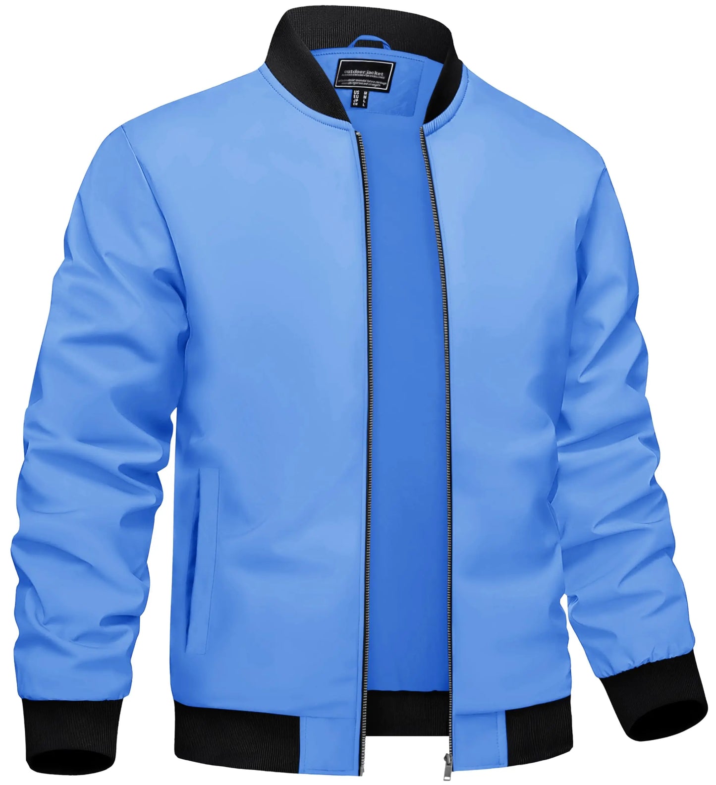 Leichte & wasserdichte Herren-Jacke – Ideal für Sport & Freizeit Bomberjacke JLR Design