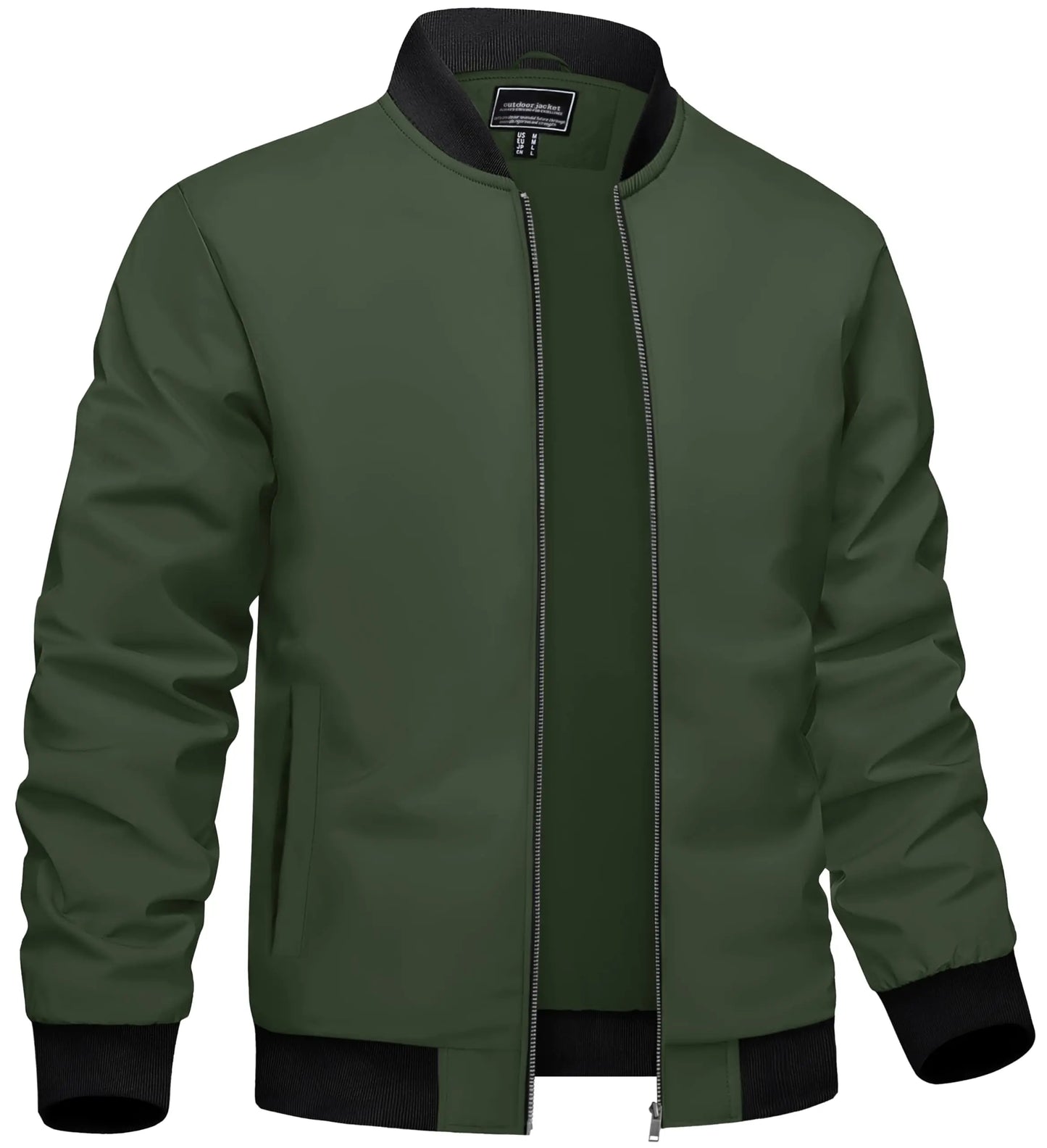 Leichte & wasserdichte Herren-Jacke – Ideal für Sport & Freizeit Bomberjacke JLR Design