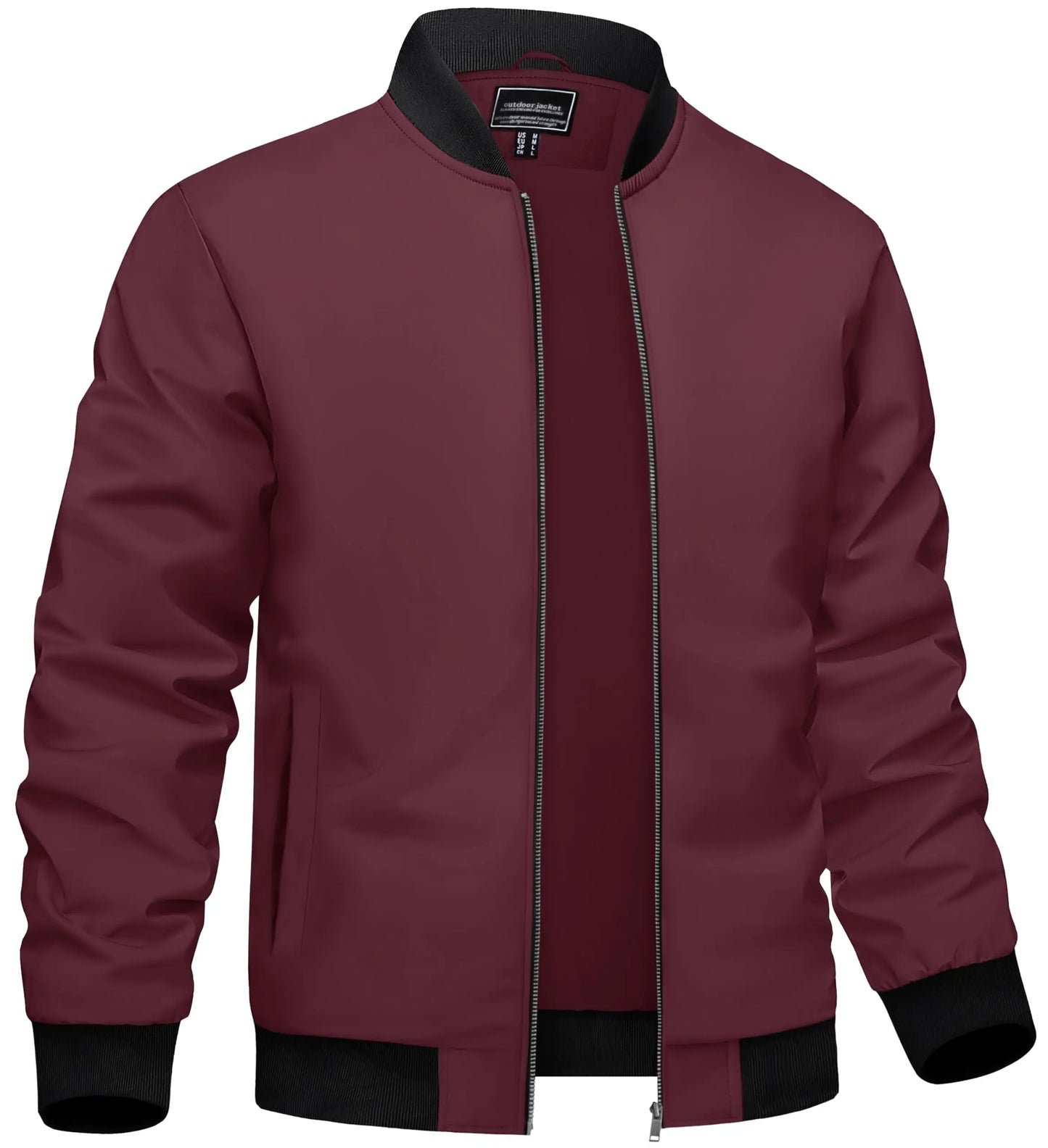 Leichte & wasserdichte Herren-Jacke – Ideal für Sport & Freizeit Bomberjacke JLR Design
