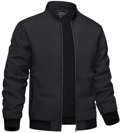 Leichte & wasserdichte Herren-Jacke – Ideal für Sport & Freizeit Bomberjacke JLR Design