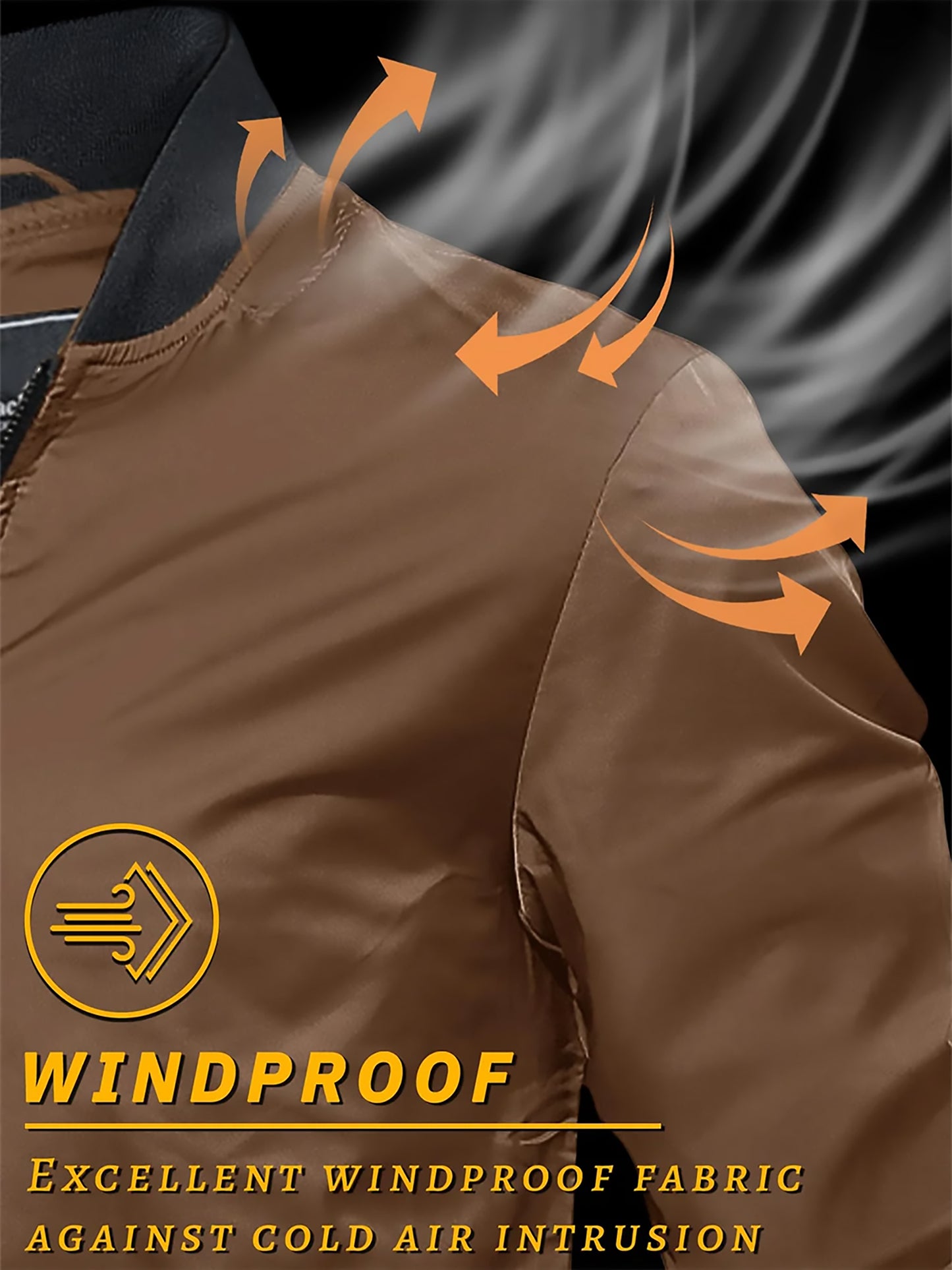 Leichte & wasserdichte Herren-Jacke – Ideal für Sport & Freizeit Bomberjacke JLR Design