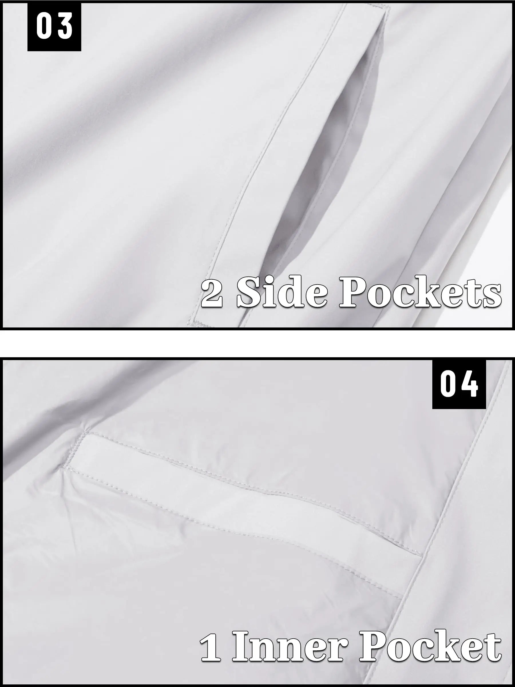 Leichte & wasserdichte Herren-Jacke – Ideal für Sport & Freizeit Bomberjacke JLR Design