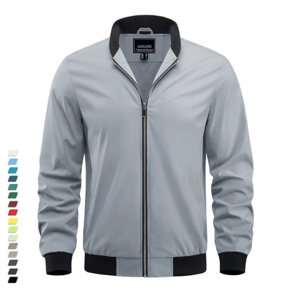 Leichte Herren-Bomberjacke – Lässig und wasserabweisend Bomberjacke JLR Design