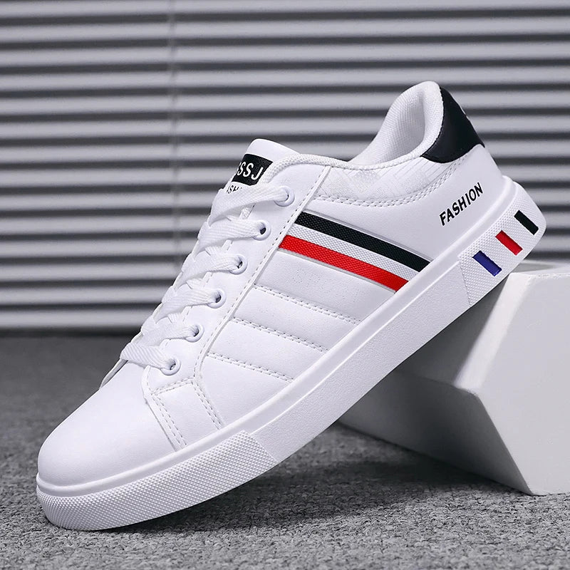 Leichte weiße Herren Sneaker Sneaker JLR Design