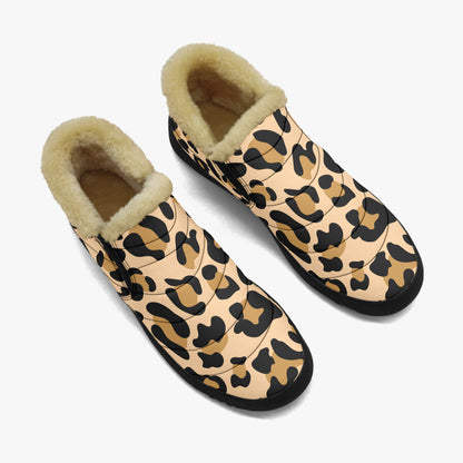 Leopard Faux Fur Slipper Slipper JLR Design
