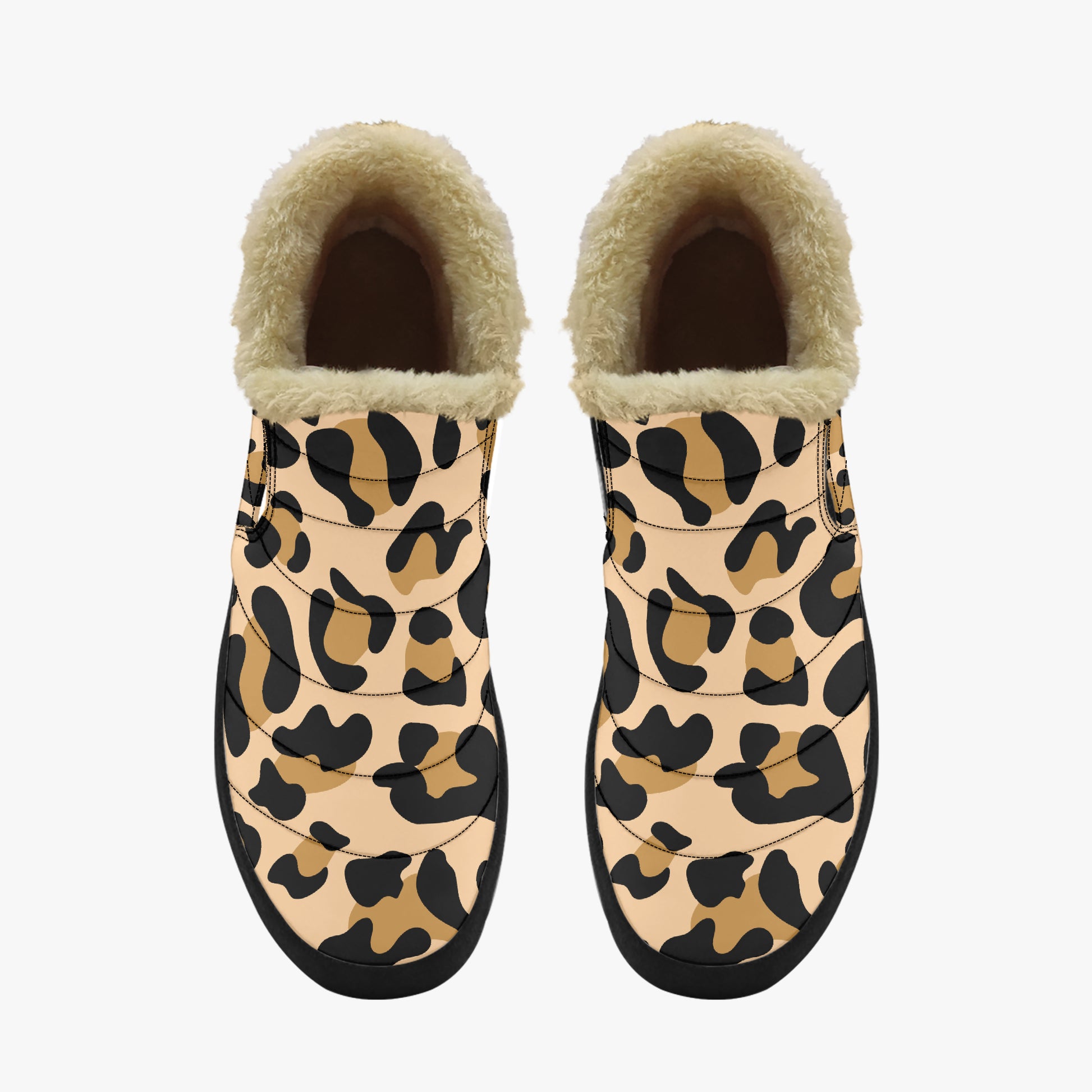 Leopard Faux Fur Slipper Slipper JLR Design