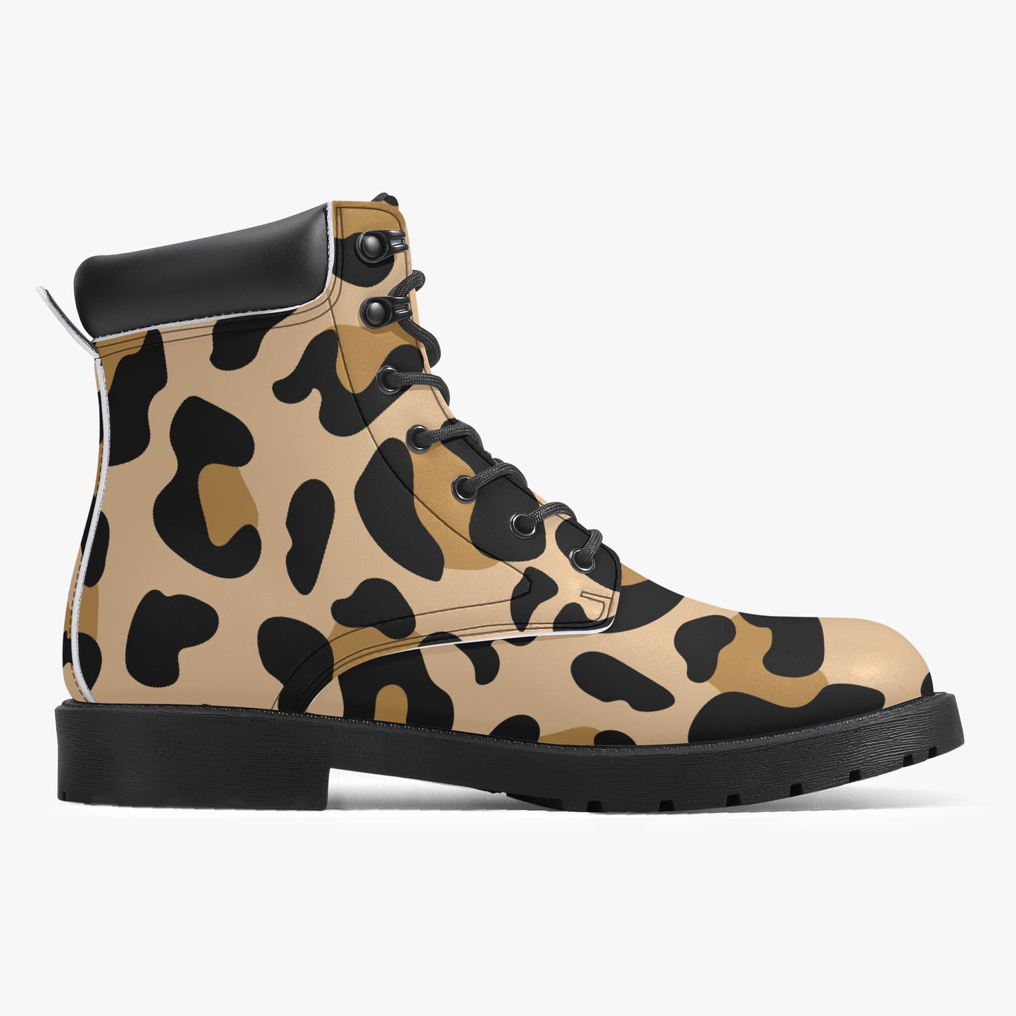 Leopard Leder Boots | Stylische und Warme Winterstiefel Boots JLR Design