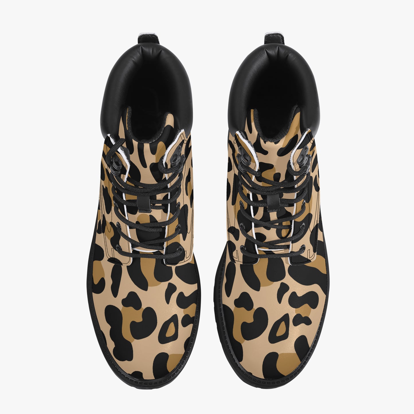 Leopard Leder Boots | Stylische und Warme Winterstiefel Boots JLR Design