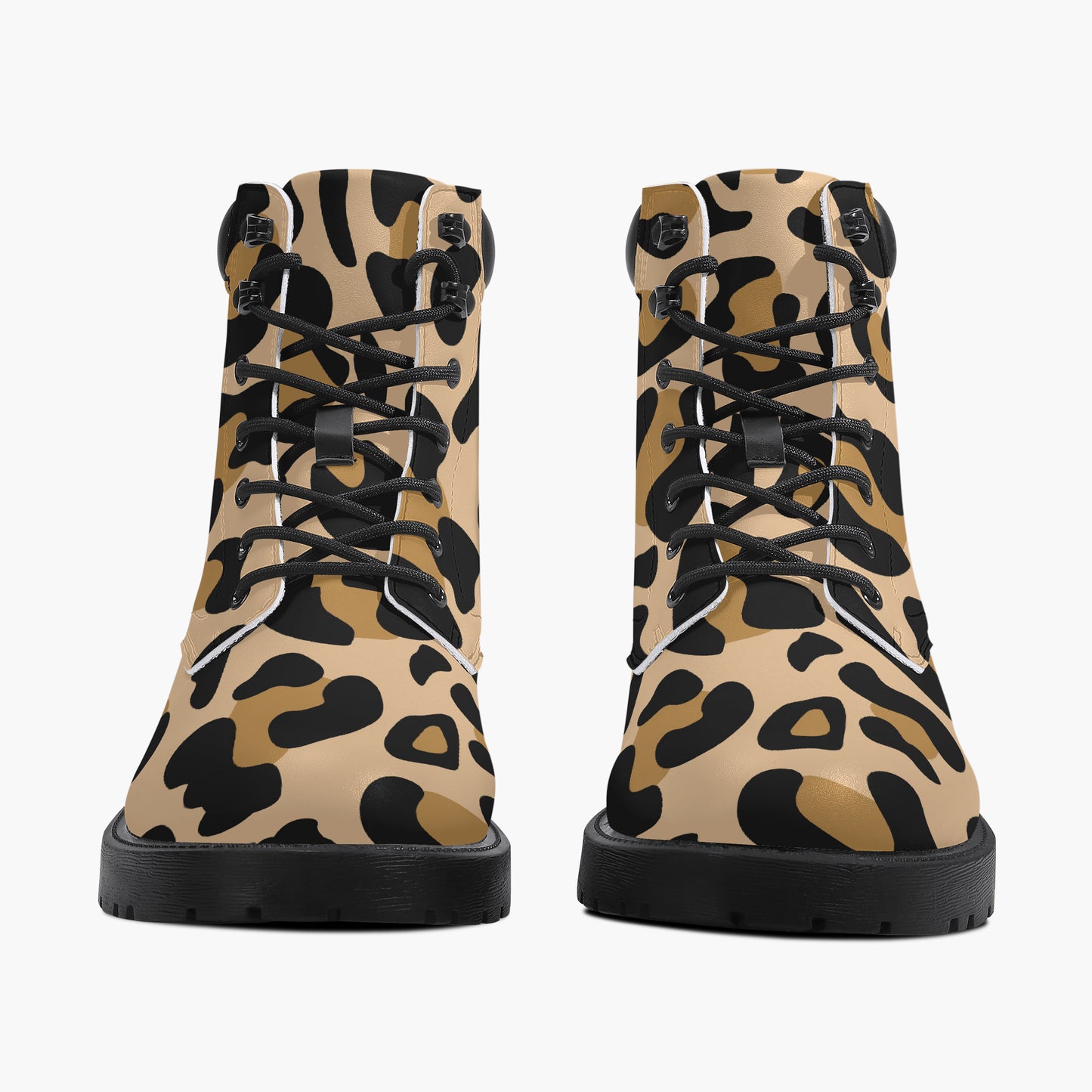 Leopard Leder Boots | Stylische und Warme Winterstiefel Boots JLR Design